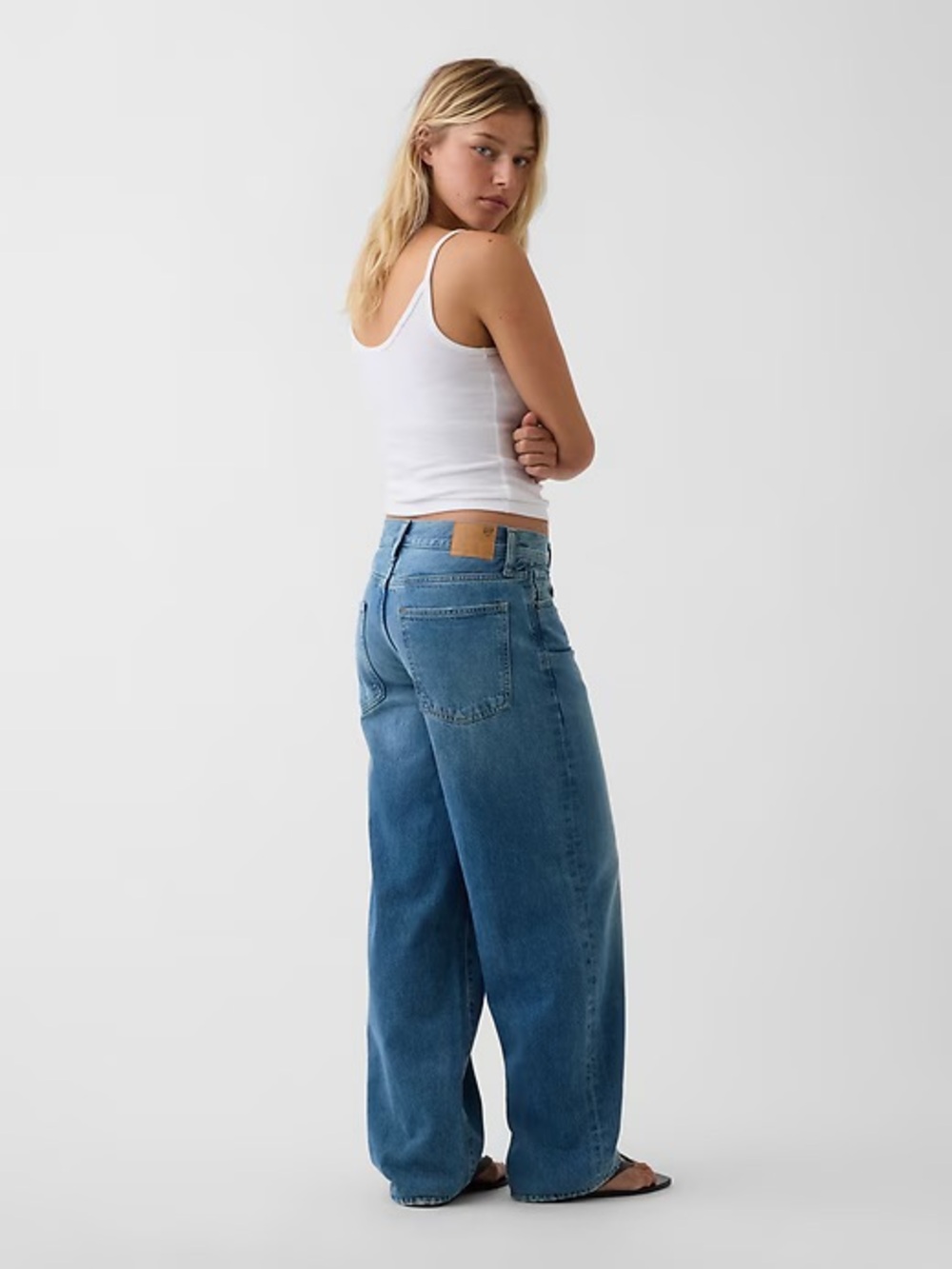 SOLD OUT Gap Hailey Extra Baggy Jean | Light Indigo | Size 25 | NWT
